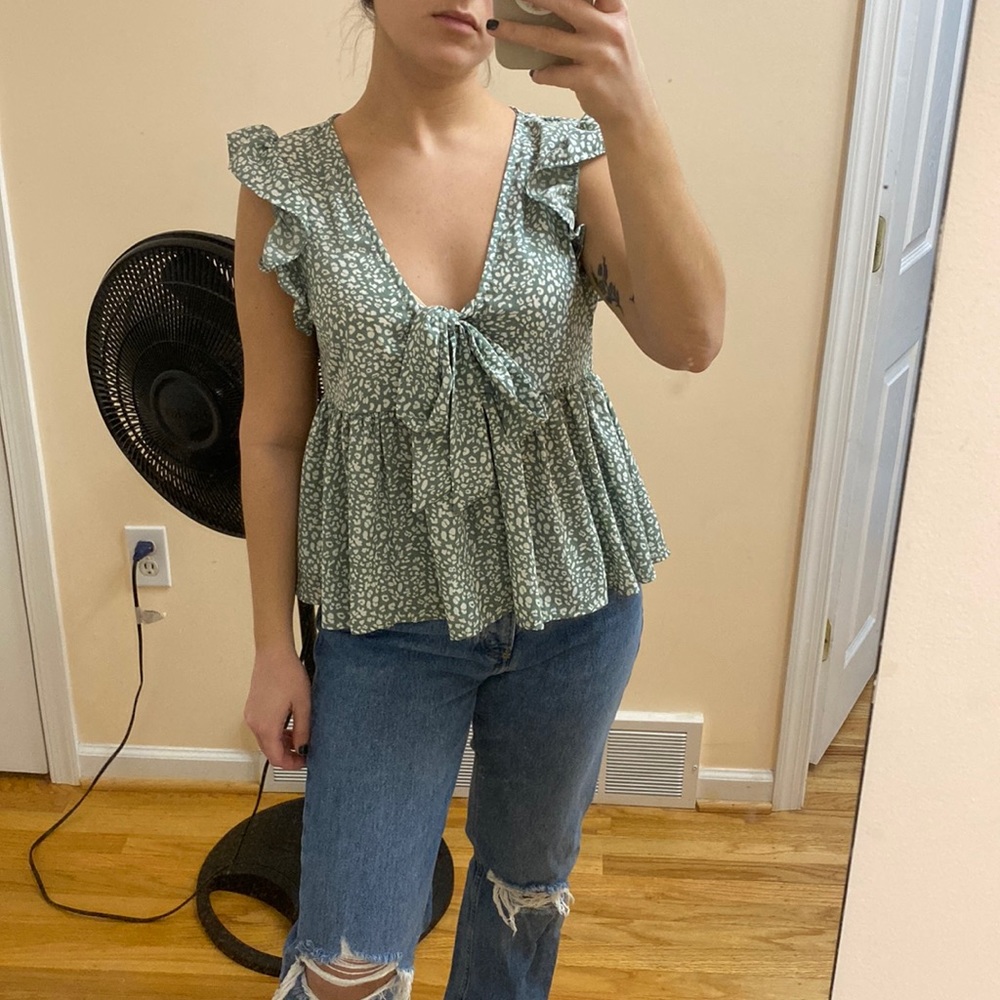 Shein Flowy Top